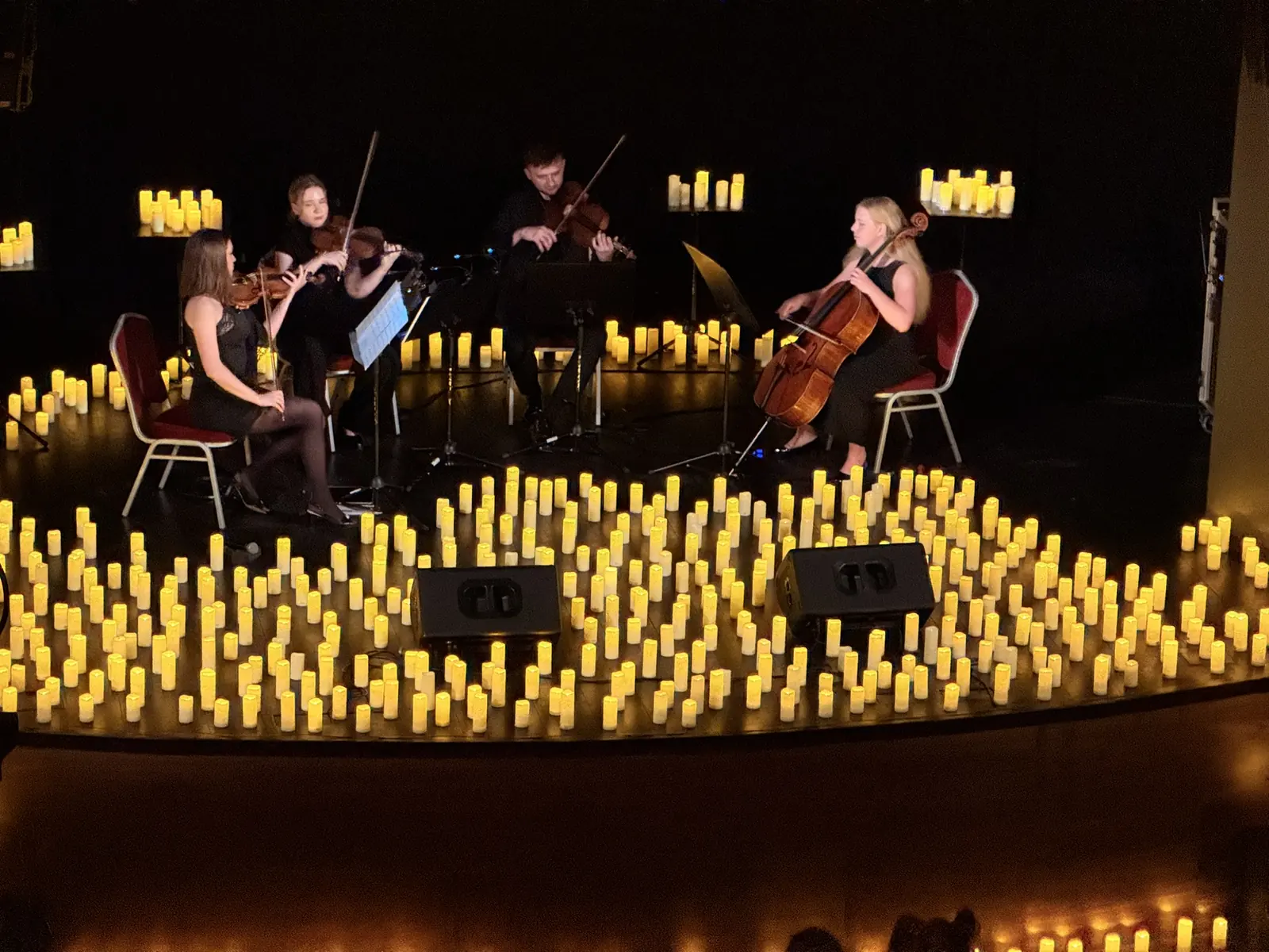Kwartet na scenie pełnej świec. Koncert przy świecach w Przemyślu, 19.05.2026